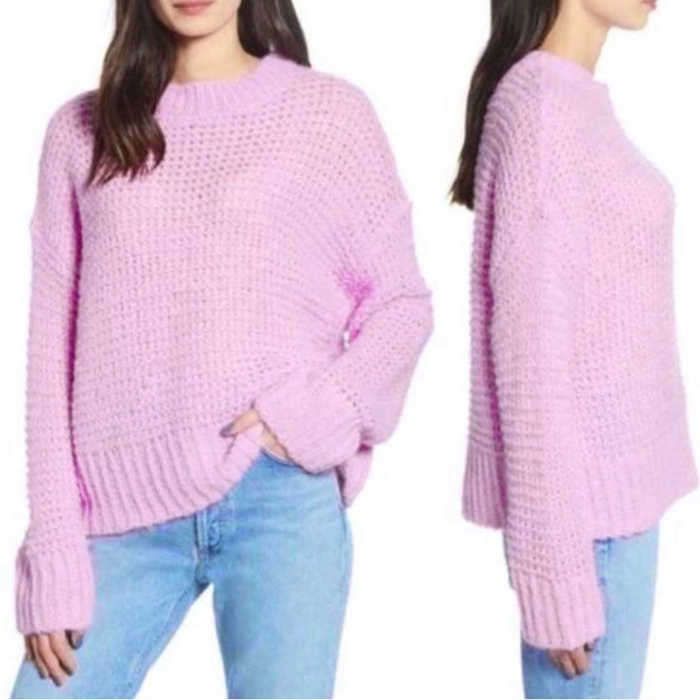Lillac Knit Cardigan Crew Neck